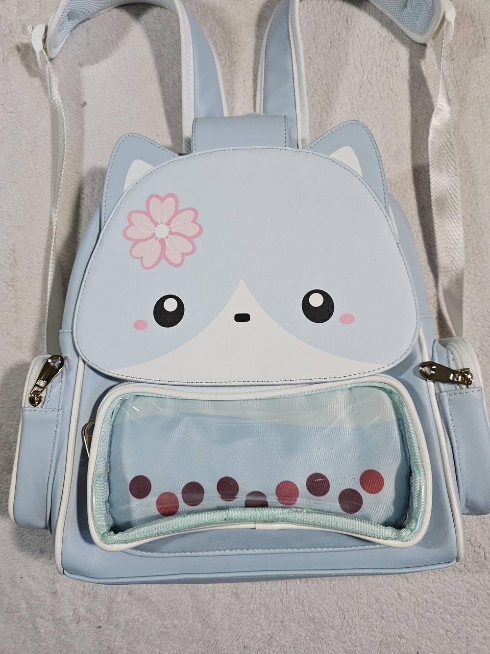 Pwuffy Shiba Boba Ita Backpack. - Picture 2 of 10